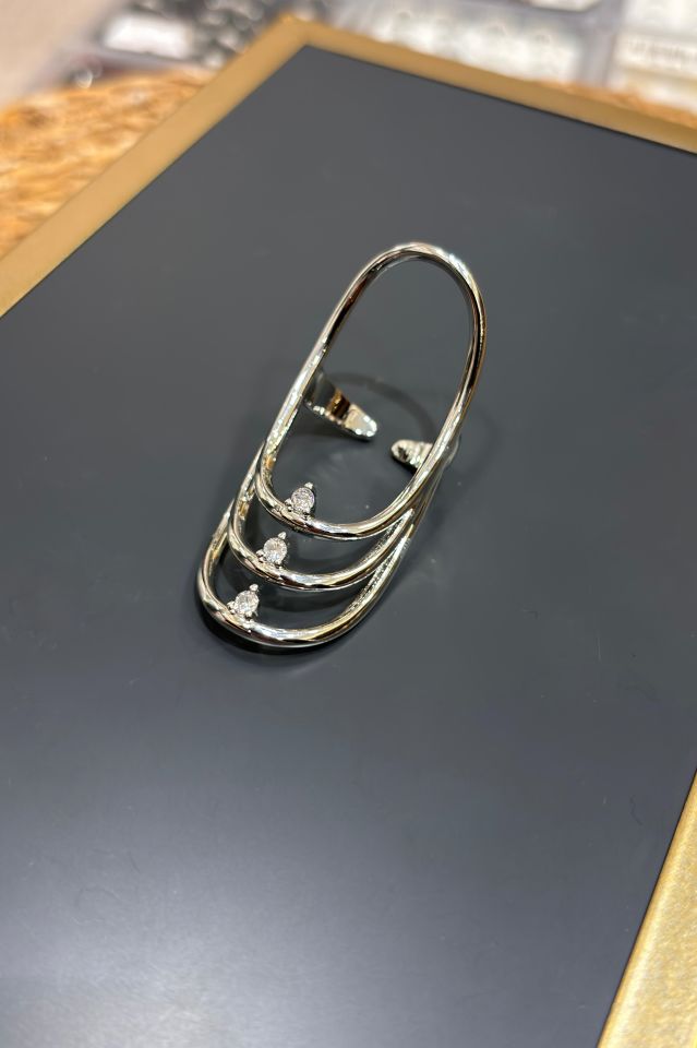 Uzun Eklem Üzeri Ayarlanabilir Modern Tasarım Yüzük